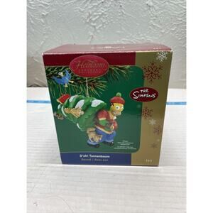 Homer Simpson "D'Oh Tannenbaum" Christmas Ornament w/ Sound Carlton Cards (2005)